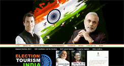 Desktop Screenshot of electiontourismindia.com
